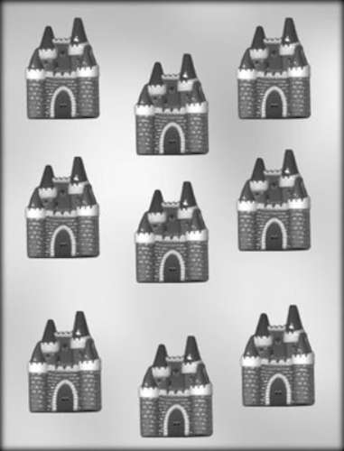 Princess Castles Chocolate Mould - Click Image to Close